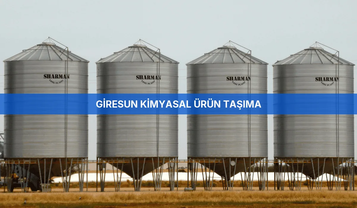 Giresun Kimyasal Ürün Taşıma